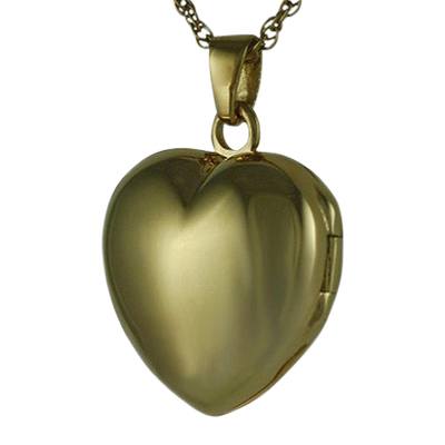 Heart Locket Picture Keepsake Pendant IV